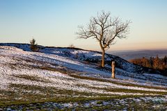 Sonnenaufgang am Hohenstaufen