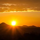 Sonnenaufgang am Hohenstaufen