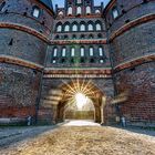 Sonnenaufgang am Holstentor