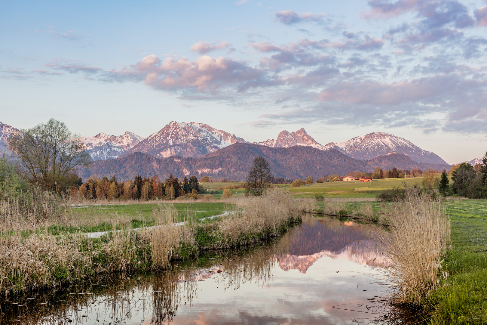 Sonnenaufgang am Hopfensee