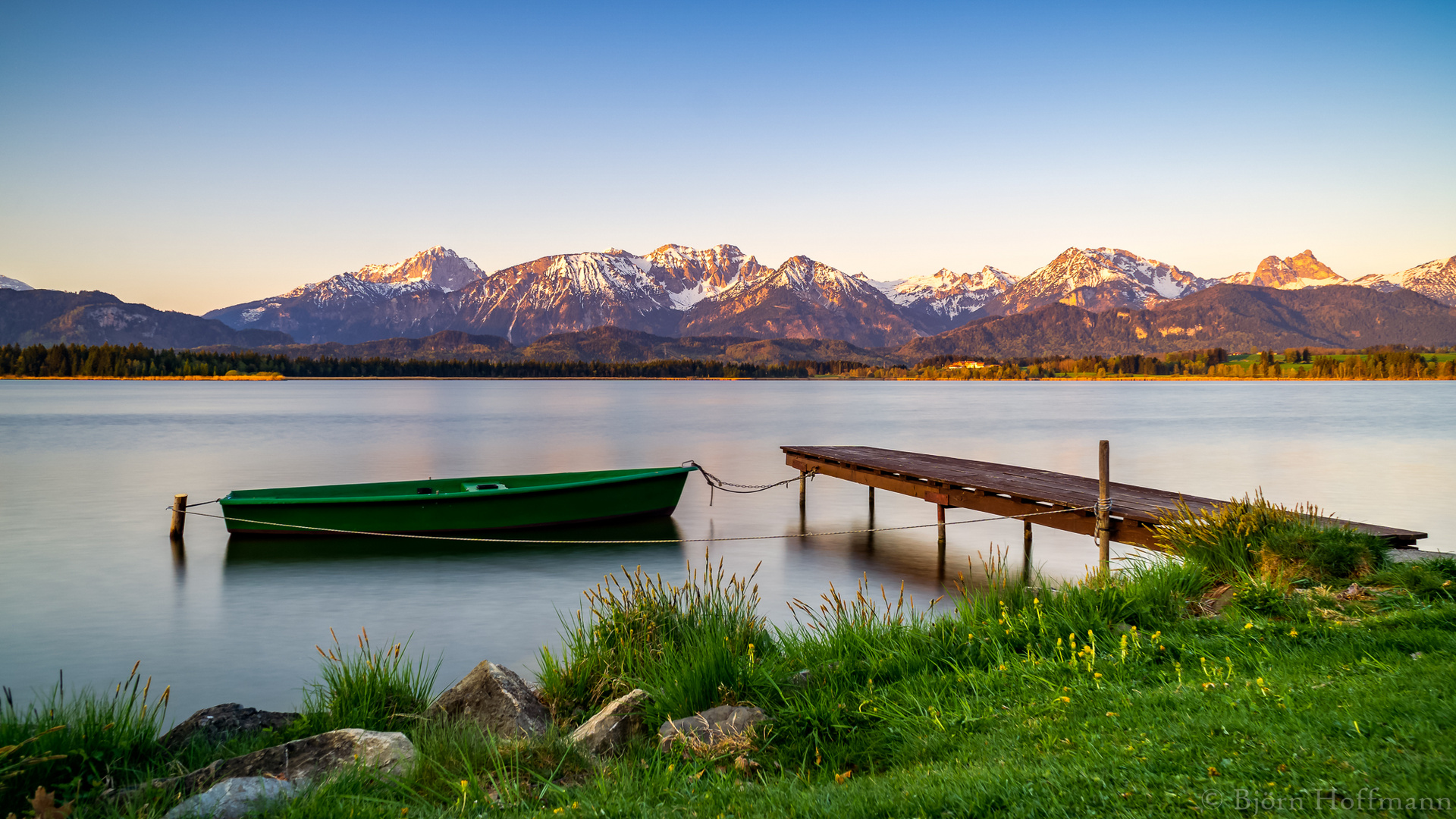 Sonnenaufgang am Hopfensee