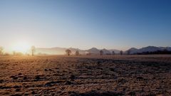 Sonnenaufgang am Inntal