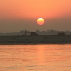 Sonnenaufgang am Irrawady