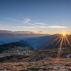 Sonnenaufgang am Jaufenpass