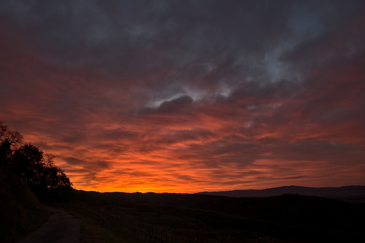 Sonnenaufgang am Kaierstuhl