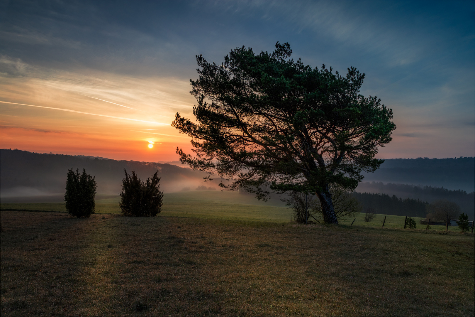 Sonnenaufgang am Kalvarienberg