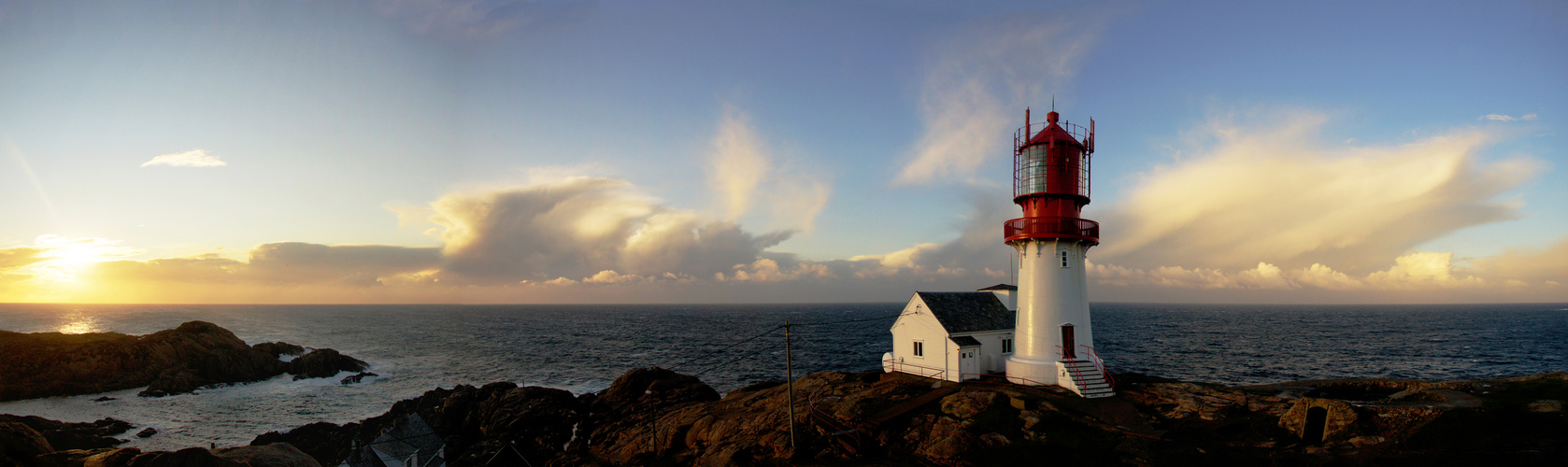 Sonnenaufgang am Kap Lindesnes