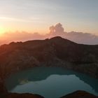 Sonnenaufgang am Kelimutu