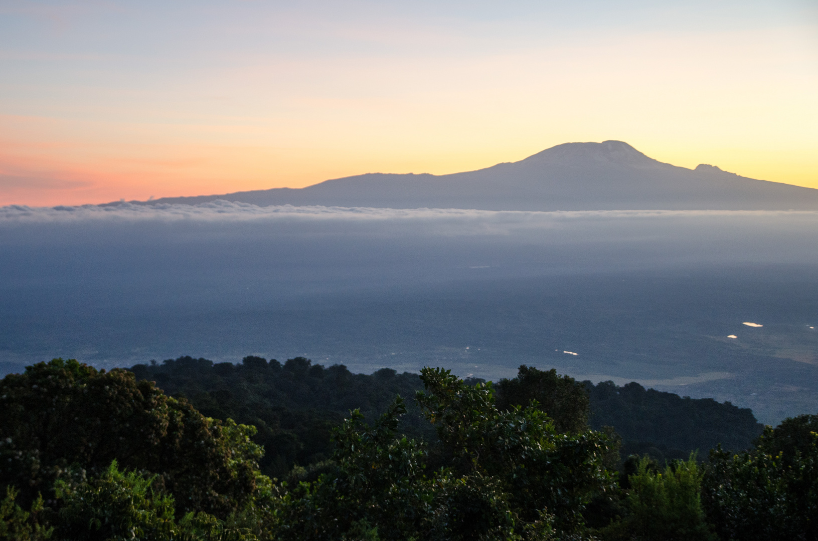 Sonnenaufgang am Kilimanjaro