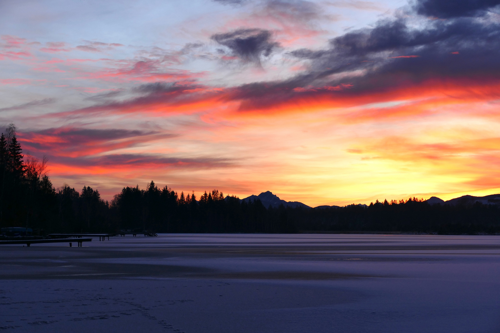 Sonnenaufgang am Kirchsee