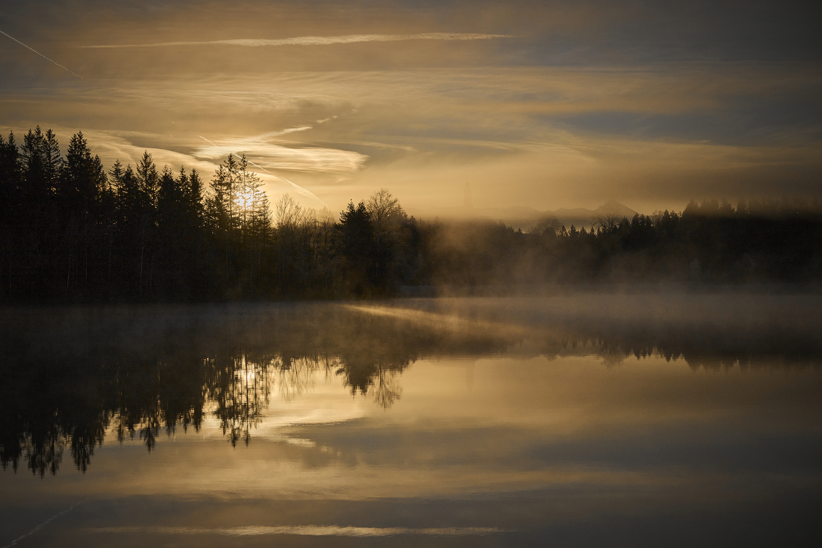 Sonnenaufgang am Kirchsee