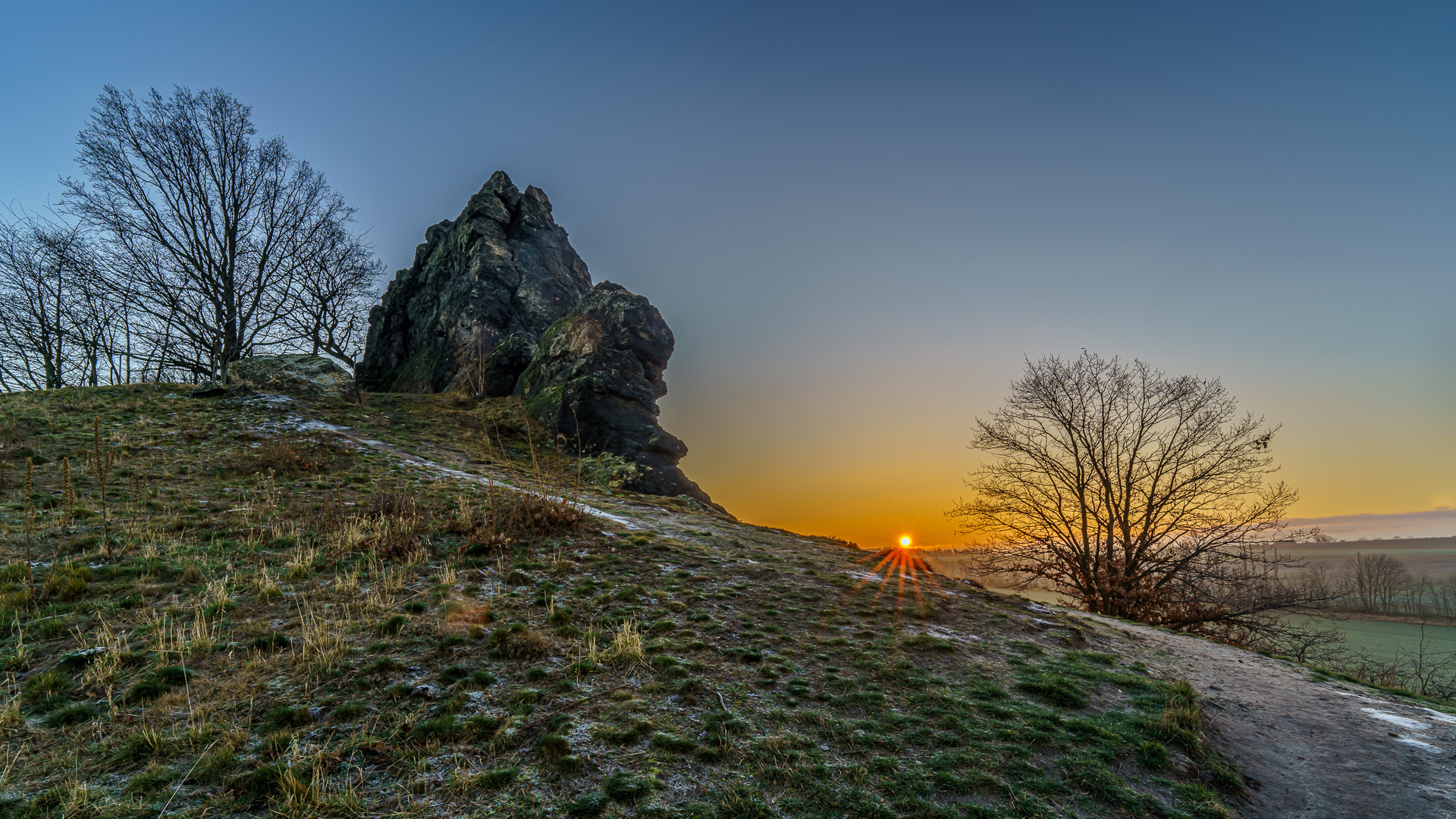 Sonnenaufgang am kleinen Gegenstein (1)