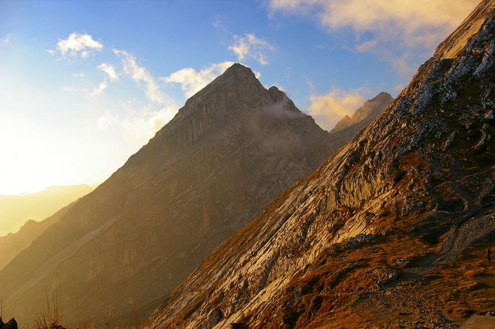 Sonnenaufgang am Kleinen Watzmann