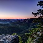 Sonnenaufgang am kleinen Winterberg