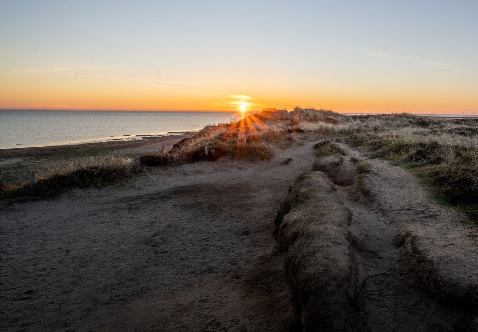 Sonnenaufgang am Kliff