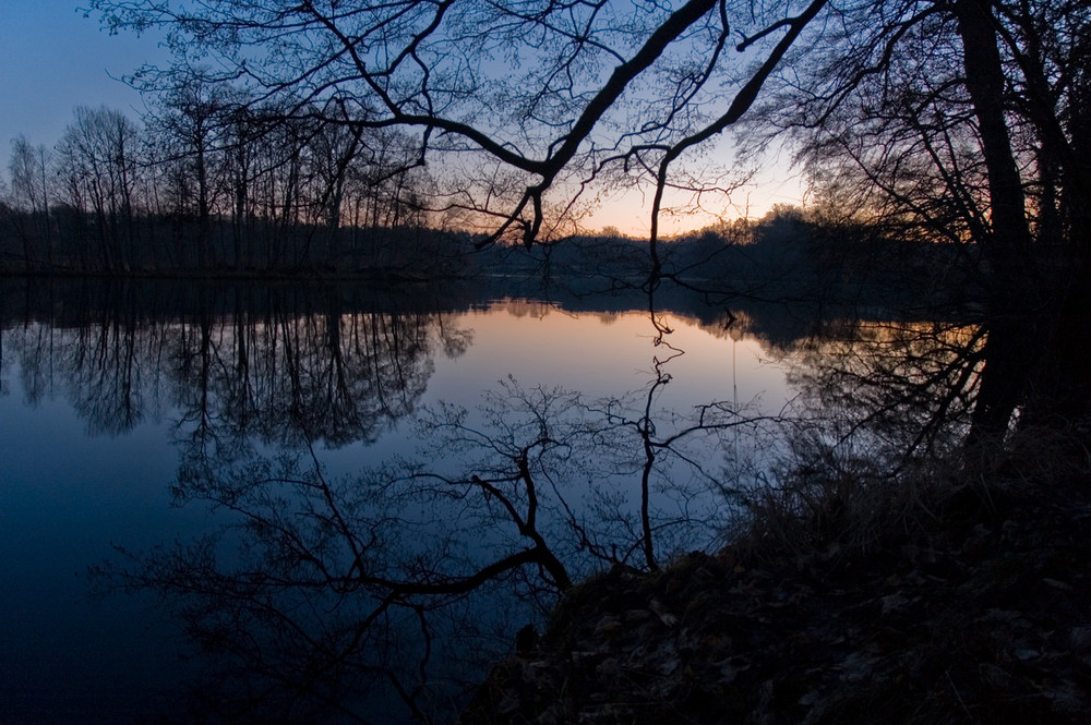 Sonnenaufgang am Kloster Chorin