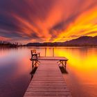 Sonnenaufgang am Kochelsee