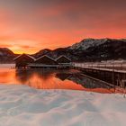 Sonnenaufgang am Kochelsee