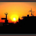 Sonnenaufgang am Konstanzer Hafen
