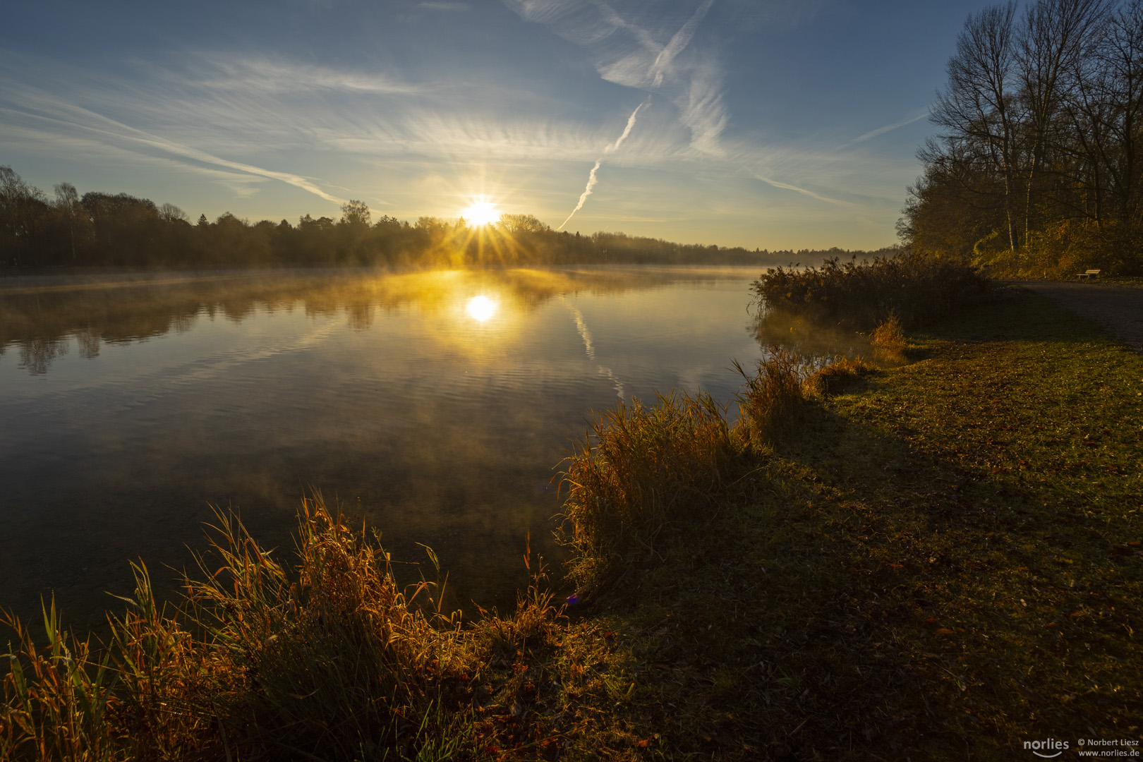 Sonnenaufgang am Kuhsee