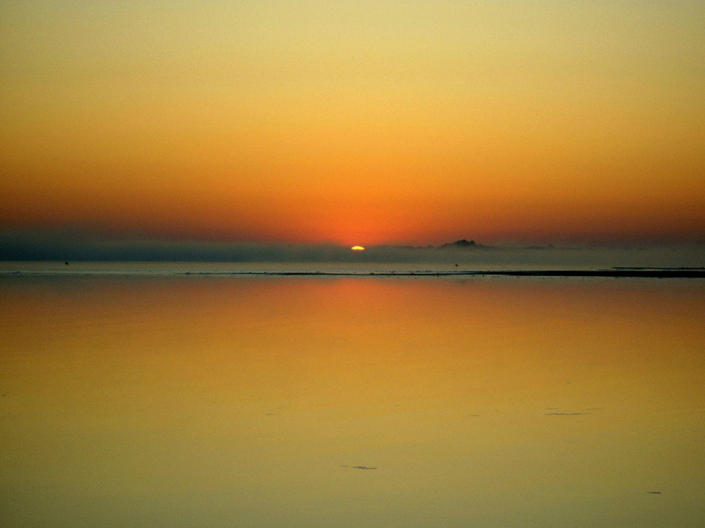 Sonnenaufgang am Lac de Carcans