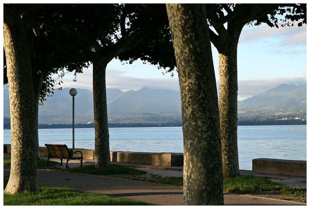 Sonnenaufgang am Lac du Bourget/ Aix-les-Bains