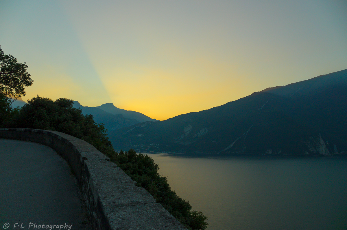 Sonnenaufgang am Lago di Garda