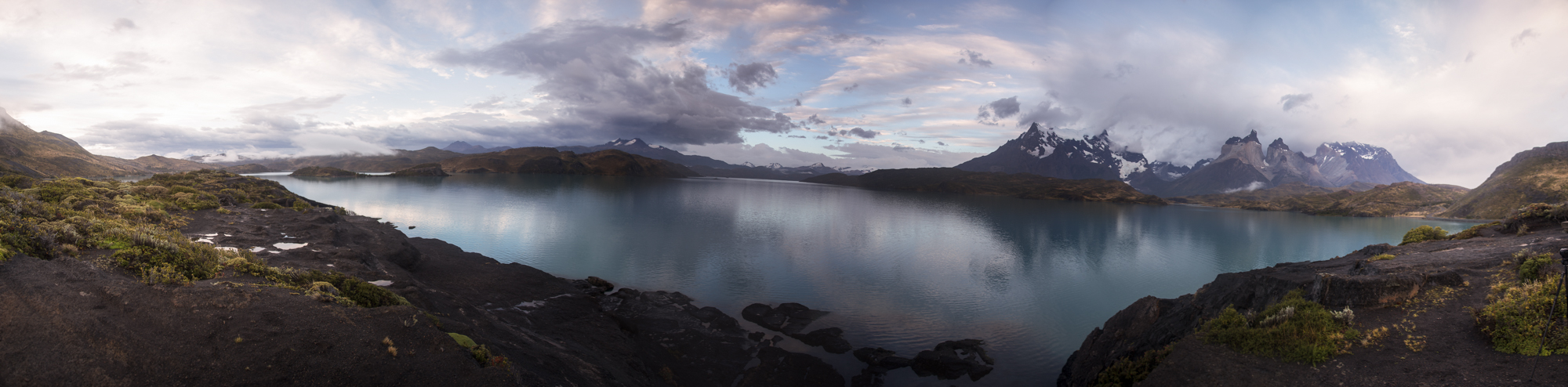 Sonnenaufgang am Lago Pehoe