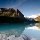 Sonnenaufgang am Lake Louise