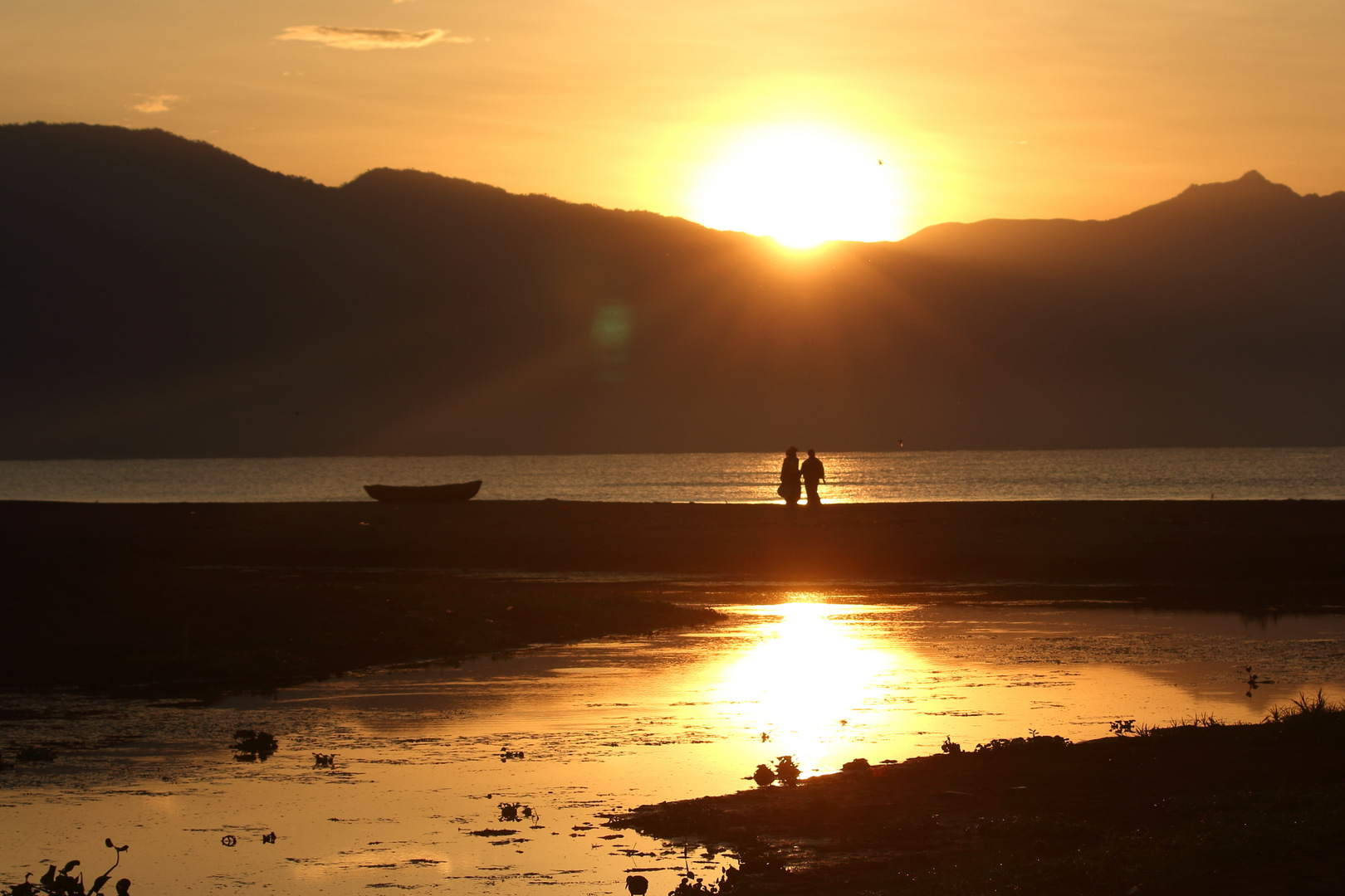 Sonnenaufgang am Lake Malawi