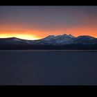 Sonnenaufgang am Lake Yellowstone