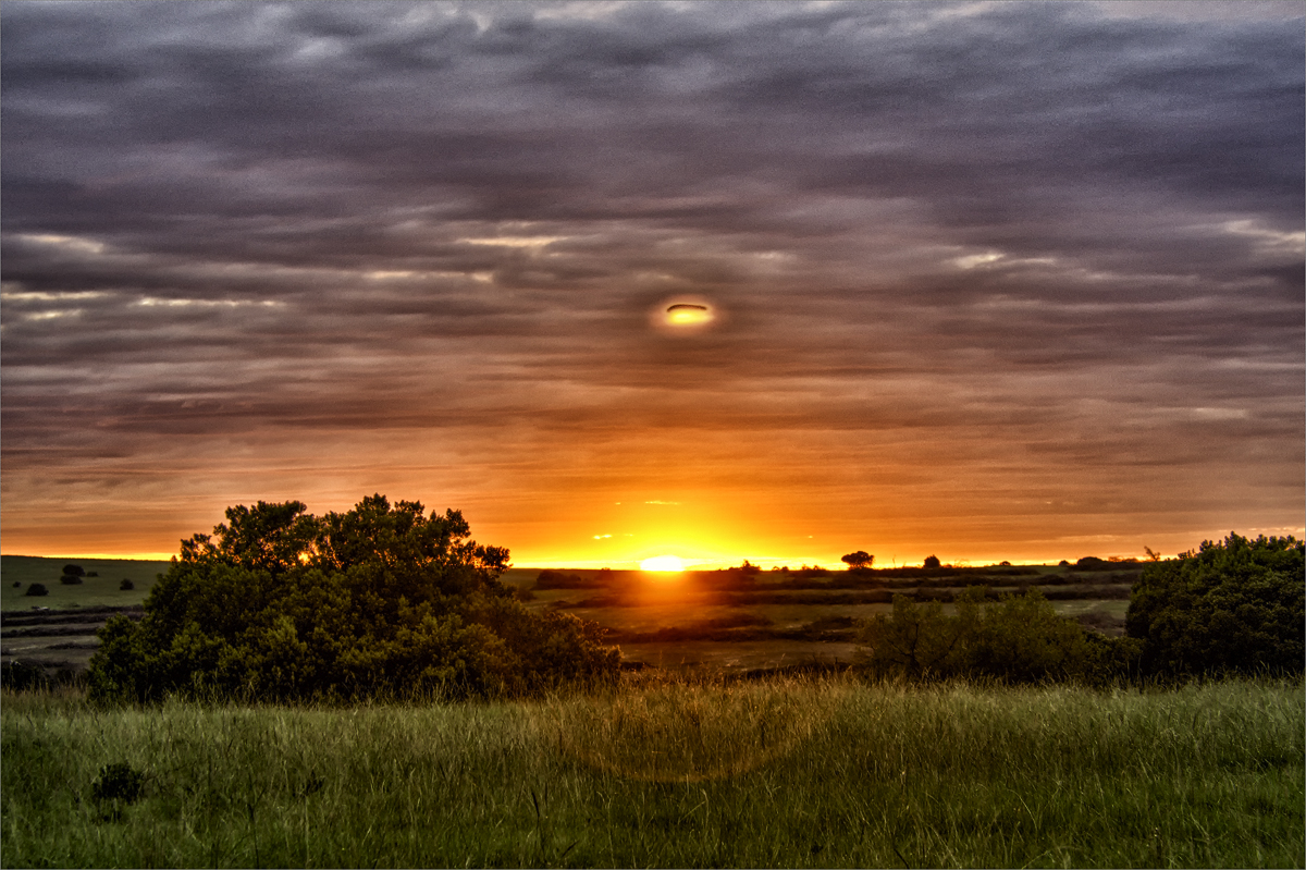 Sonnenaufgang am Lalibela Game Reserve