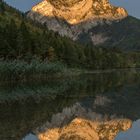 Sonnenaufgang am Langbathsee