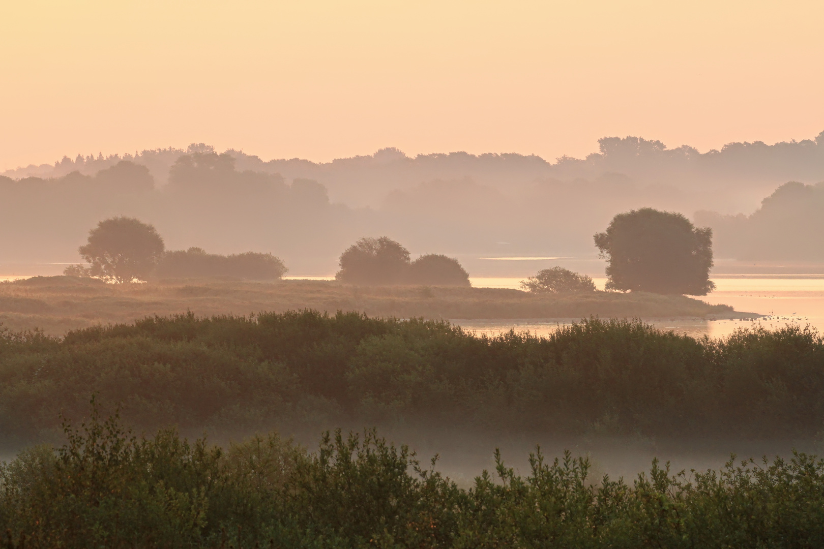 Sonnenaufgang am Lanker See IV- sunrise at Lanker See IV