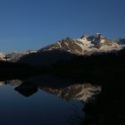 Sonnenaufgang am Leisee