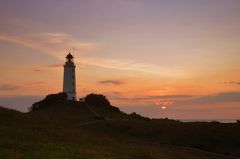 Sonnenaufgang am Leuchtturm Dornbusch