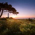 Sonnenaufgang am Leuchtturm Dornbusch auf Hiddensee