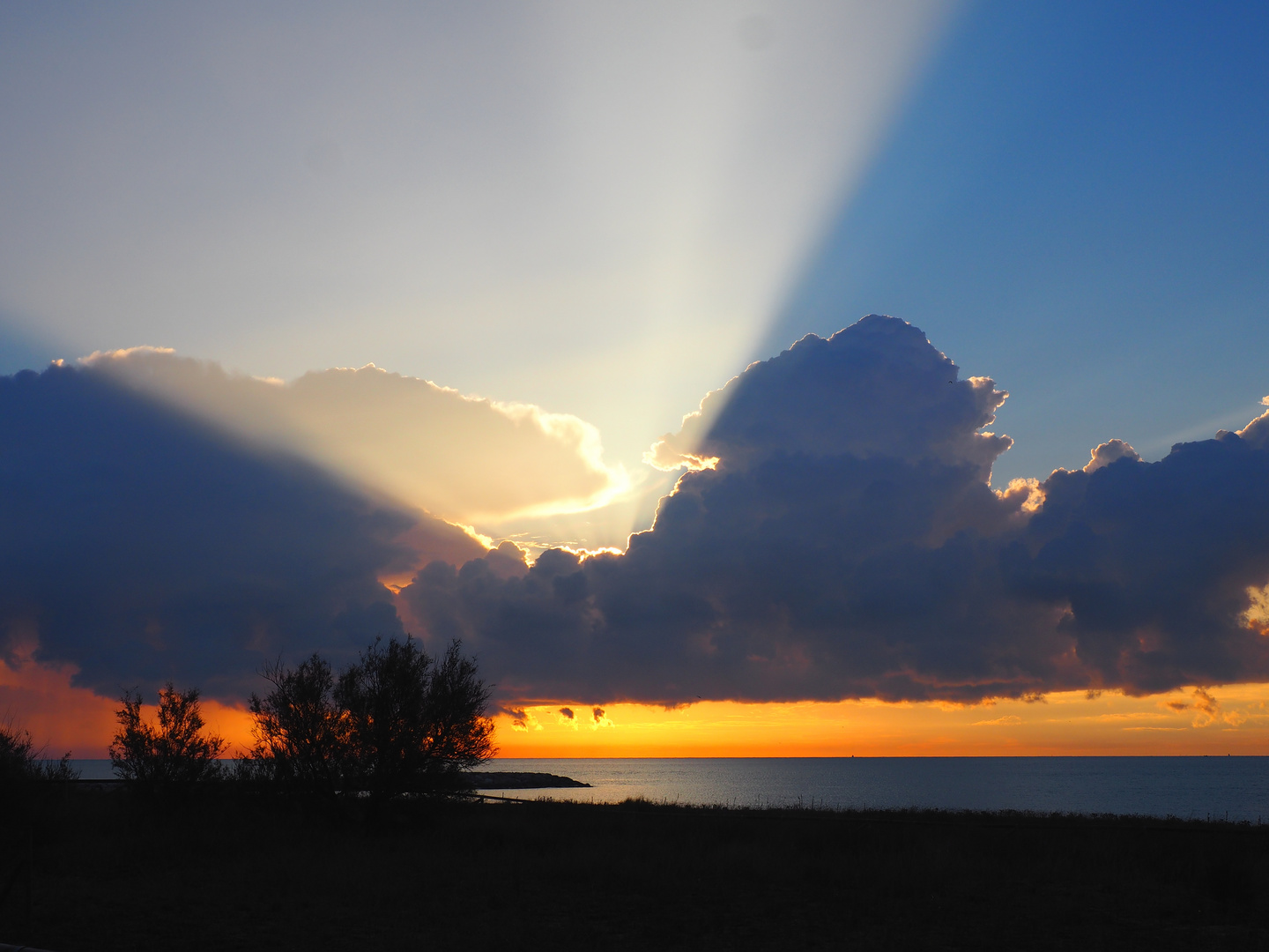 Sonnenaufgang am Lido di Cavallino