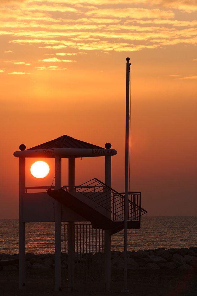 Sonnenaufgang am Lido di Jesolo