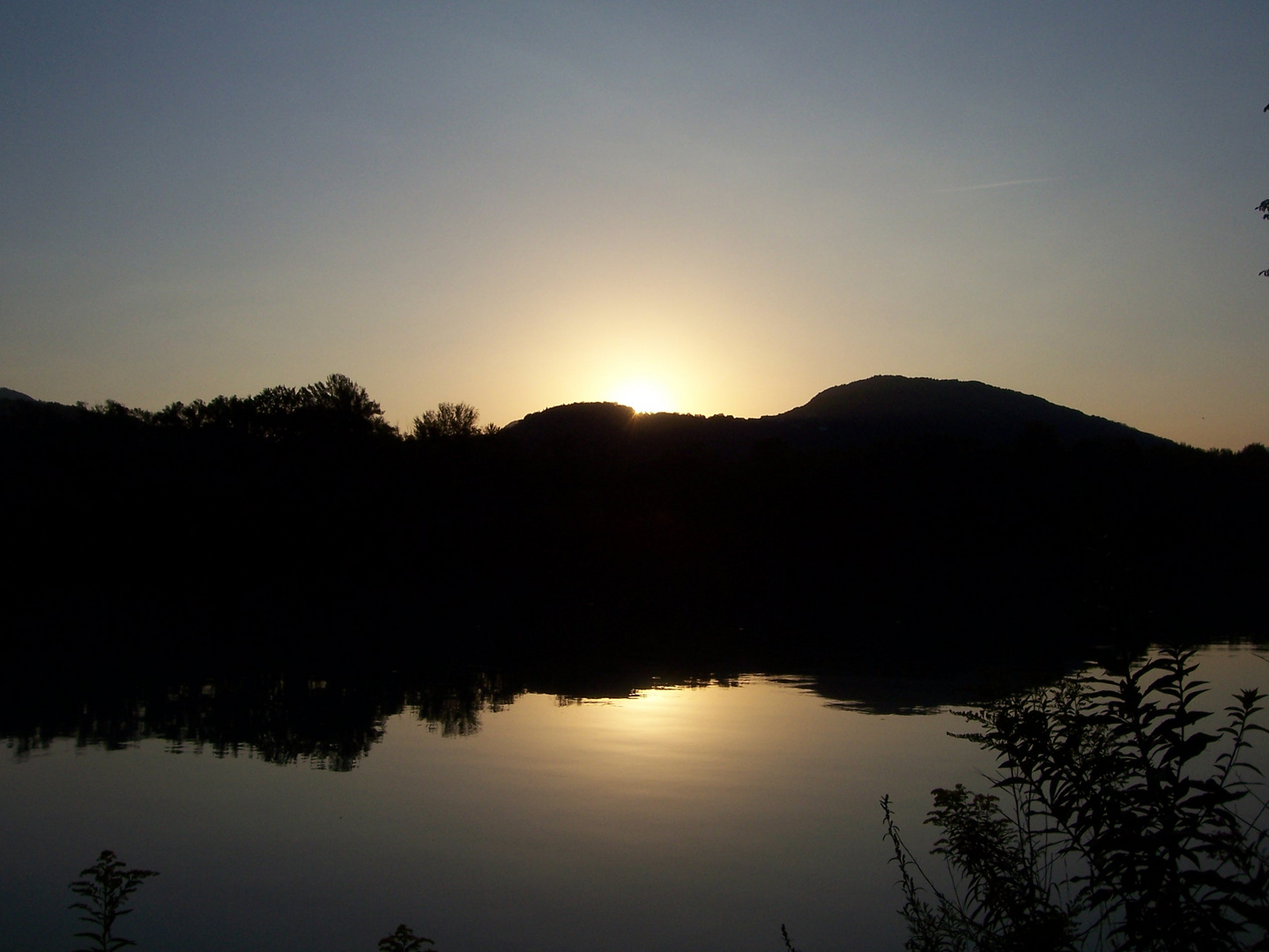 Sonnenaufgang am Lido Toce