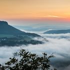 Sonnenaufgang am Lilienstein