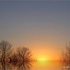 Sonnenaufgang am linken Niederrhein ....