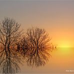 Sonnenaufgang am linken Niederrhein ....