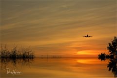 Sonnenaufgang am linken Niederrrhein .....