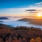 Sonnenaufgang am Luitpoldturm