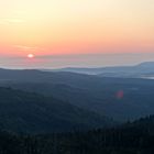 Sonnenaufgang am Lusen