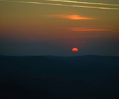 Sonnenaufgang am Lusen...