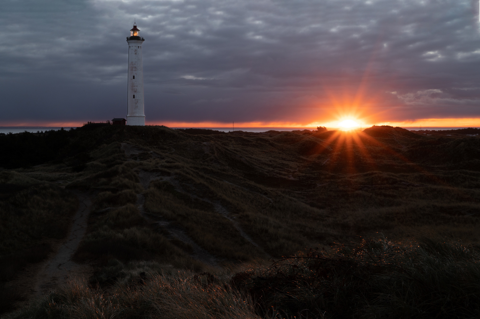 Sonnenaufgang am Lyngvig Fyr