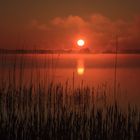 Sonnenaufgang am Malchiner See