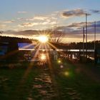 Sonnenaufgang am Malchower See 